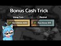 Bonus Cash Trick | TDS