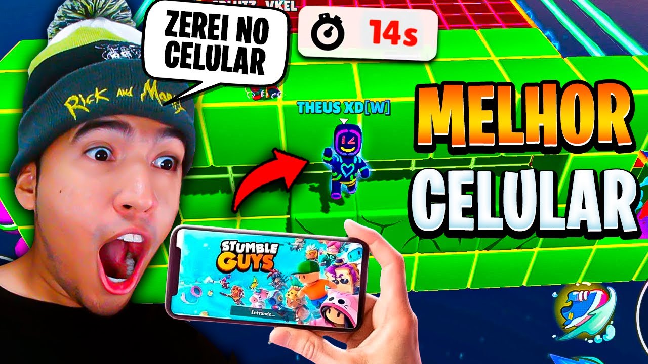 INACREDITÁVEL! 😱 FIZ O DESAFIO PROIBIDO DAR DASH 🔥 NO MELHOR CELULAR GAMER DO MUNDO