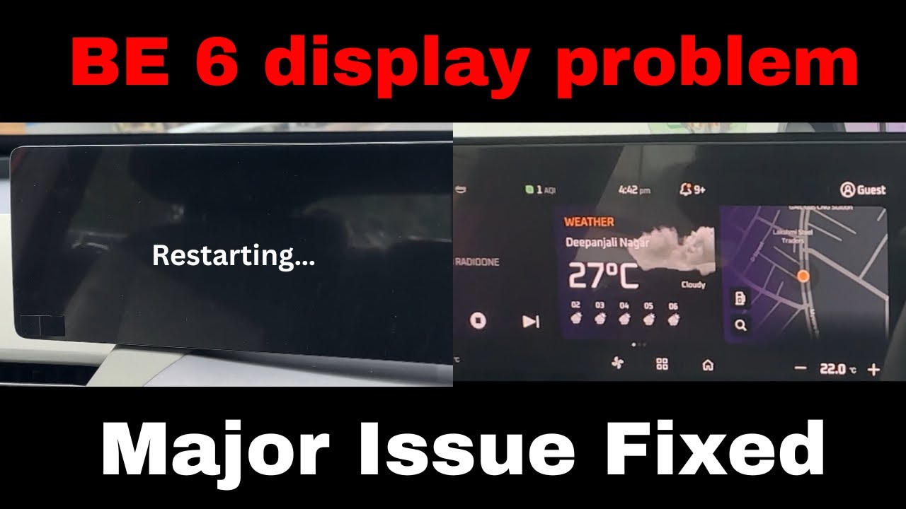 Mahindra BE 6 Major Display Issue Fixed! What Actually Went Wrong? | 