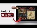 HOW TO UNLOCK AND EQUIP NEW HERO SKILL SLOT IN TASK BAR HERO