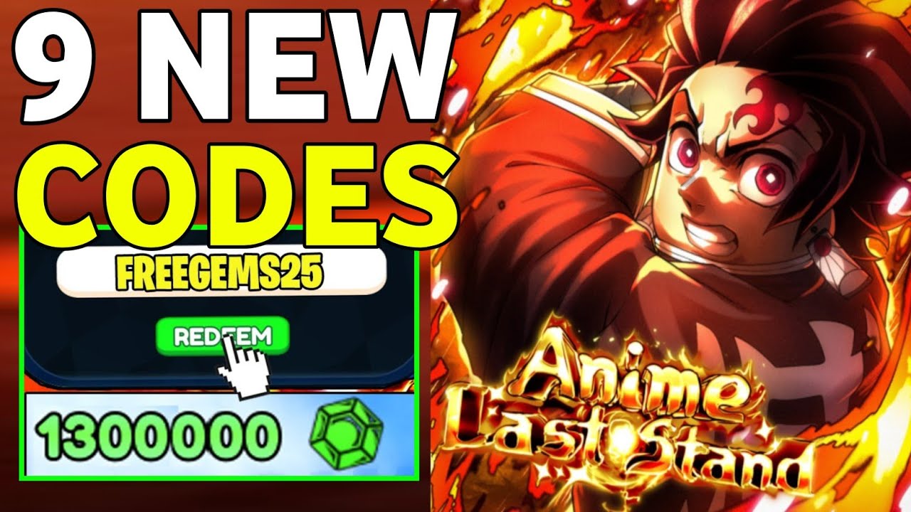 UPDATE⚡ ANIME LAST STAND CODES IN JUNE 2025 | ROBLOX CODES JUNE