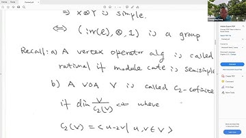 Chongying Dong, Pointed modular tensor categories.