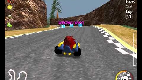SuperTuxKart Around the Lighthouse Cheat 1