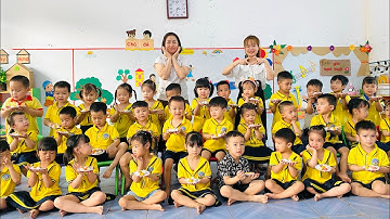 HĐTN "Bé vui tết hàn thực" lớp 3-4 tuổi B1  Trường mầm non Mai Trung số 1