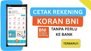 ✅ How to Print a BNI Mobile Bank Statement Without Going to the Bank (Practical & ) ✅ How to Print a BNI Mobile Bank Statement Without Going to the Bank (Practical & )