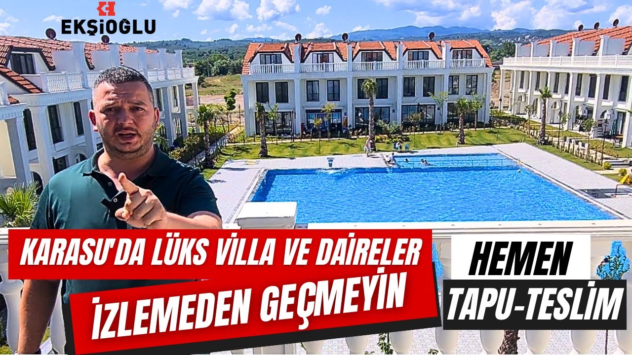 Karasu'da Satılık Daire ve Villalar - Ekşioğlu Karasu Daireleri