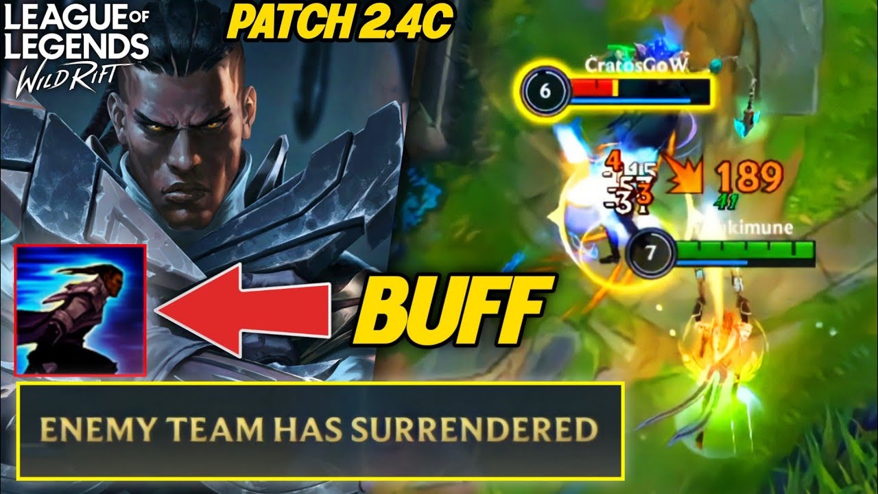 Lucian Back To META in Patch 2.4C! - Wild Rift