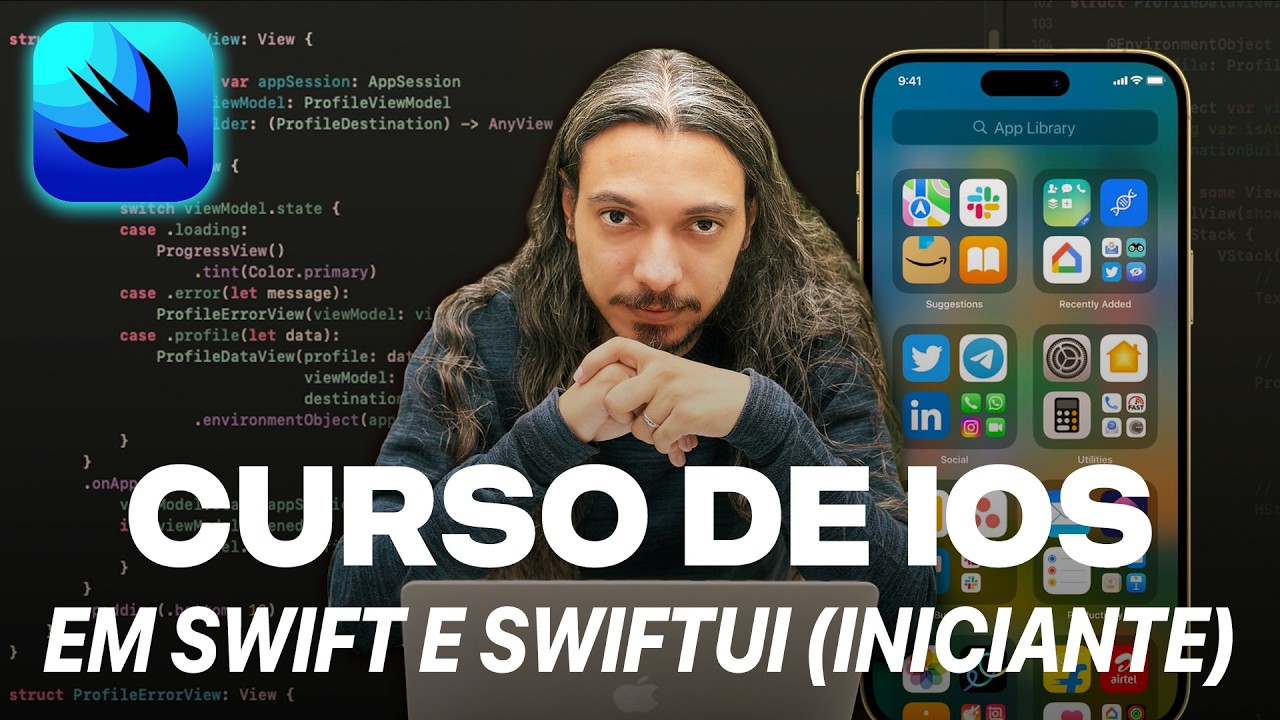 Curso de iOS com Xcode e Swift 2026 | Para Iniciantes - YouTube