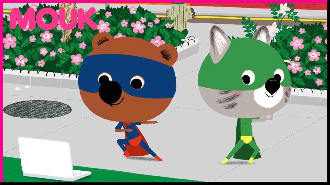 Les Super Héros 🦸 | Mouk | 65' Compilation