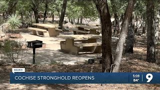 Cochise Stonghold Campground Reopens in time for Labor Day Weekend