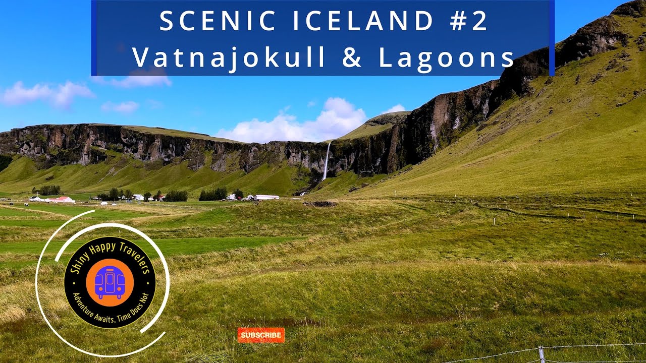 4K Scenic Iceland Part 2 - Vatnajokull & Lagoons Quick Video of RV Tour
