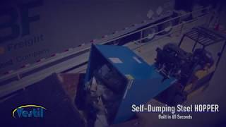 Vestil Self-Dumping Steel Hopper