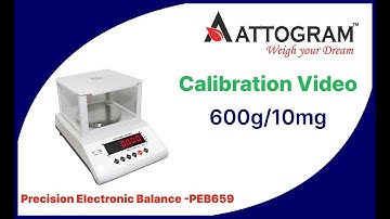 PEB659 - Calibration video for Precision Balance