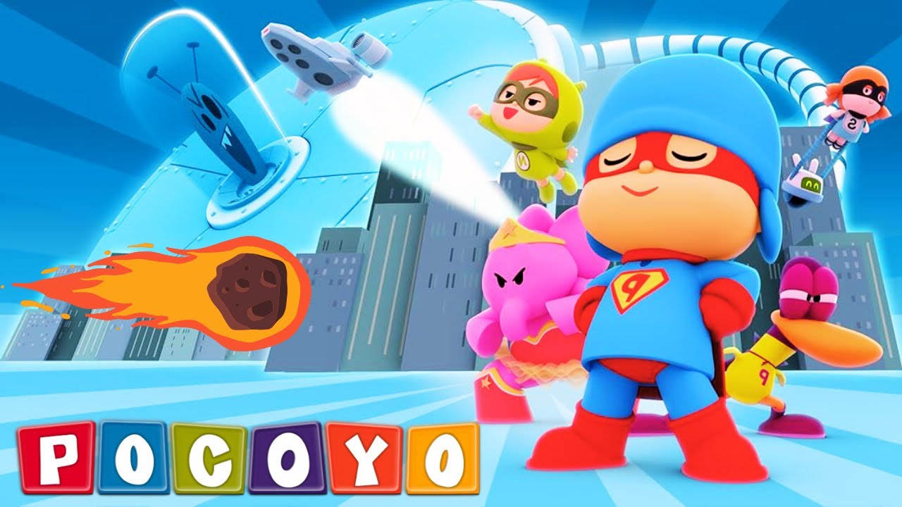 Space Adventure Gamehelp Pocoyo Navigate The Cosmosgame Cartoon 