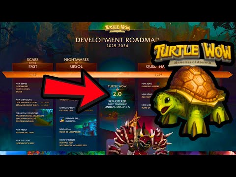 Turtle WoW 2025–2026 Roadmap: New Zones, Raids, Arenas & PvP Events!