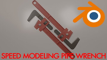 SPEED MODELING PIPE WRENCH