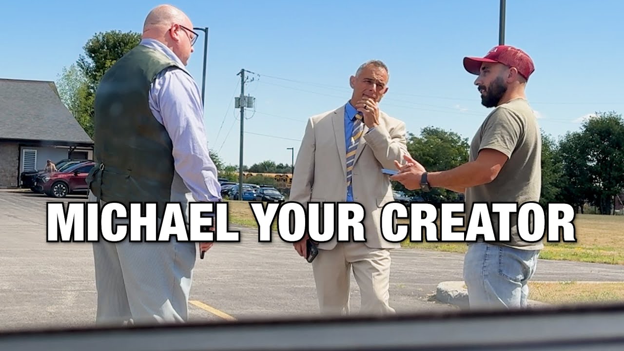 Say Again, Who Did You Say Created You?