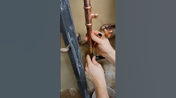 How to use a slip coupling #plumbing #viral #handyman #tools