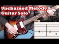 Unchained melody guitar solo tabs