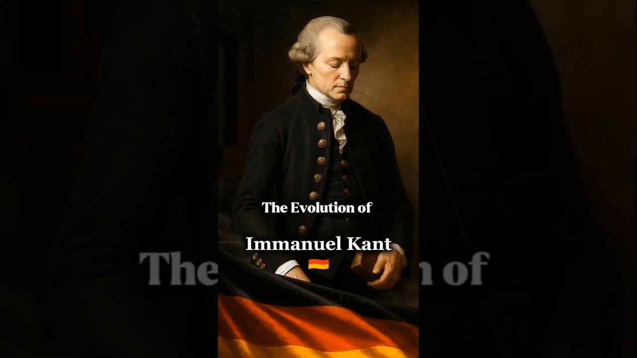 Evolution of Immanuel Kant 🇩🇪
