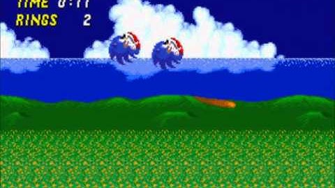Sonic 2 jumpdash and homing attack