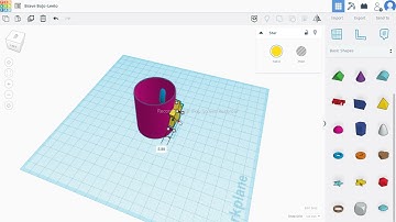 easy coffee cup in tinkercad.