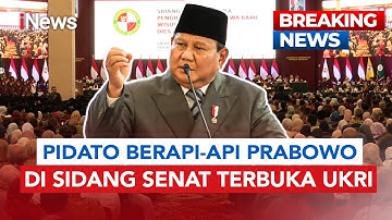 [FULL] Pidato Berapi-api Prabowo di Sidang Senat Terbuka UKRI, Bahas Arti Kegagalan | BREAKING NEWS