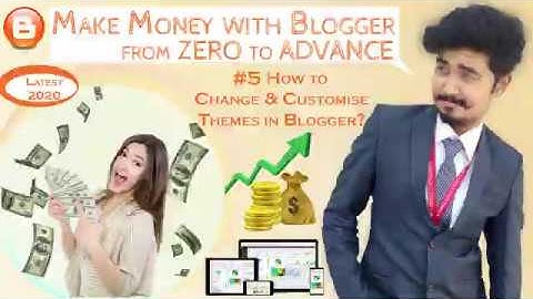 #5 How to Change Blogger Template in Hindi | Customize Blogger Blog Like a Pro - Step by Step|Free