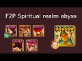 Summoners war Spiritual realm abyss hard speed team, 99.8% 37s average
