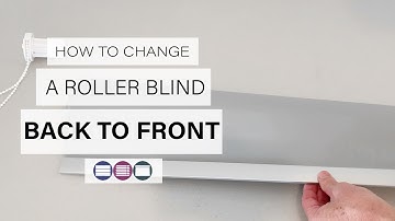 How to Change a Builders Range Roller from Back to Front Roll - Betta Blinds and Awnings