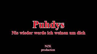 Puhdys - Nie wieder werde ich weinen um dich(Lyrics)