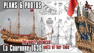The LA COURONNE 1636 model ship PLANS & PHOTOS * Battle of Getaria * Funniest SuperHeroes