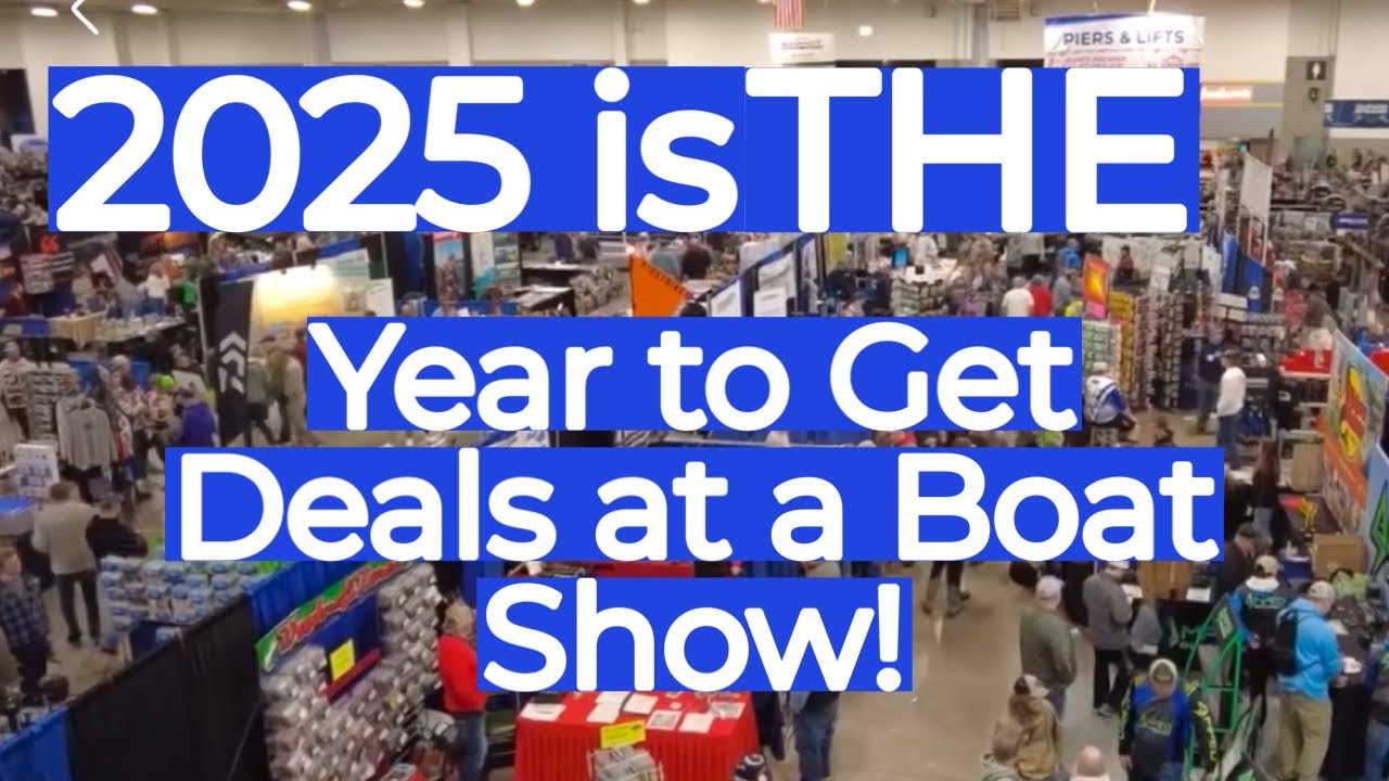 Go to the Boat Show! Deals are Being Made!