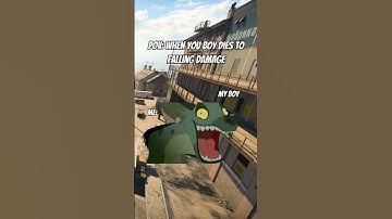 when you fall in warzone #shorts #callofduty #cod