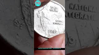 C2 Lion 1999 kolkata Mint | Rare Coin | Lion Variety Coin | #shorts #indiacoins #numismatics