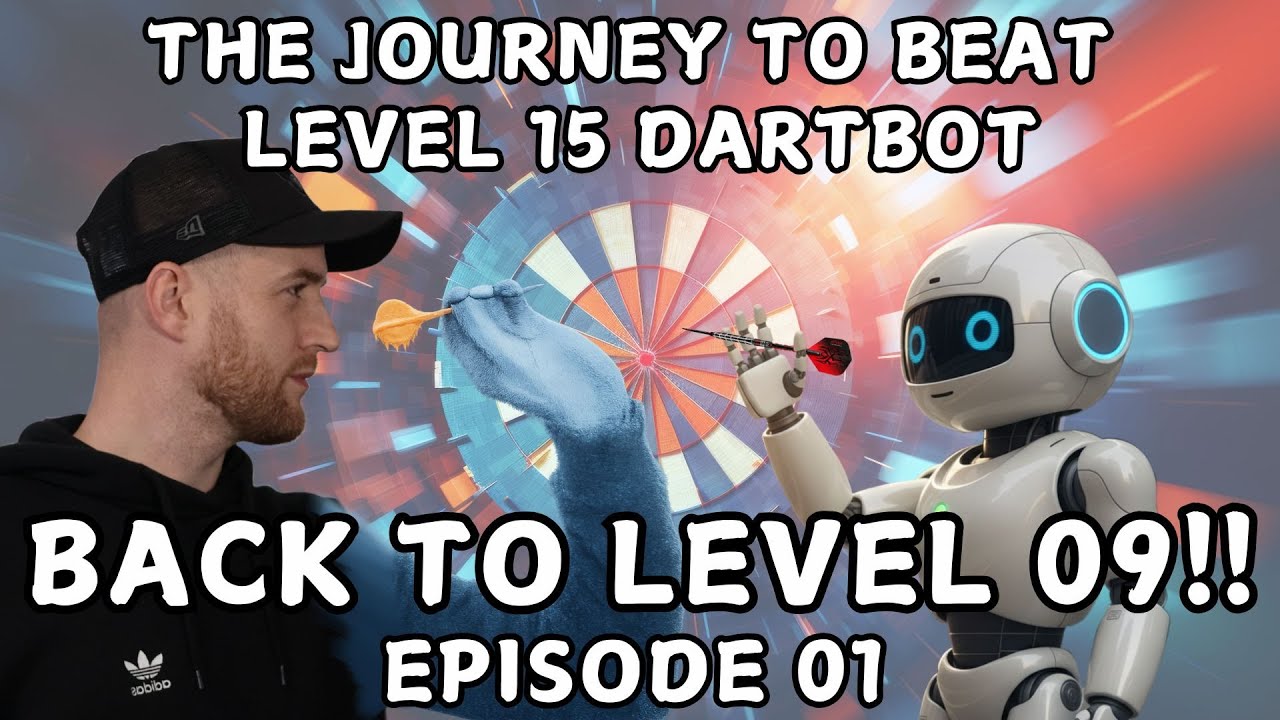 The Journey to beat Dartbot Level 15 - But we are back at level 09!!! Episode 01