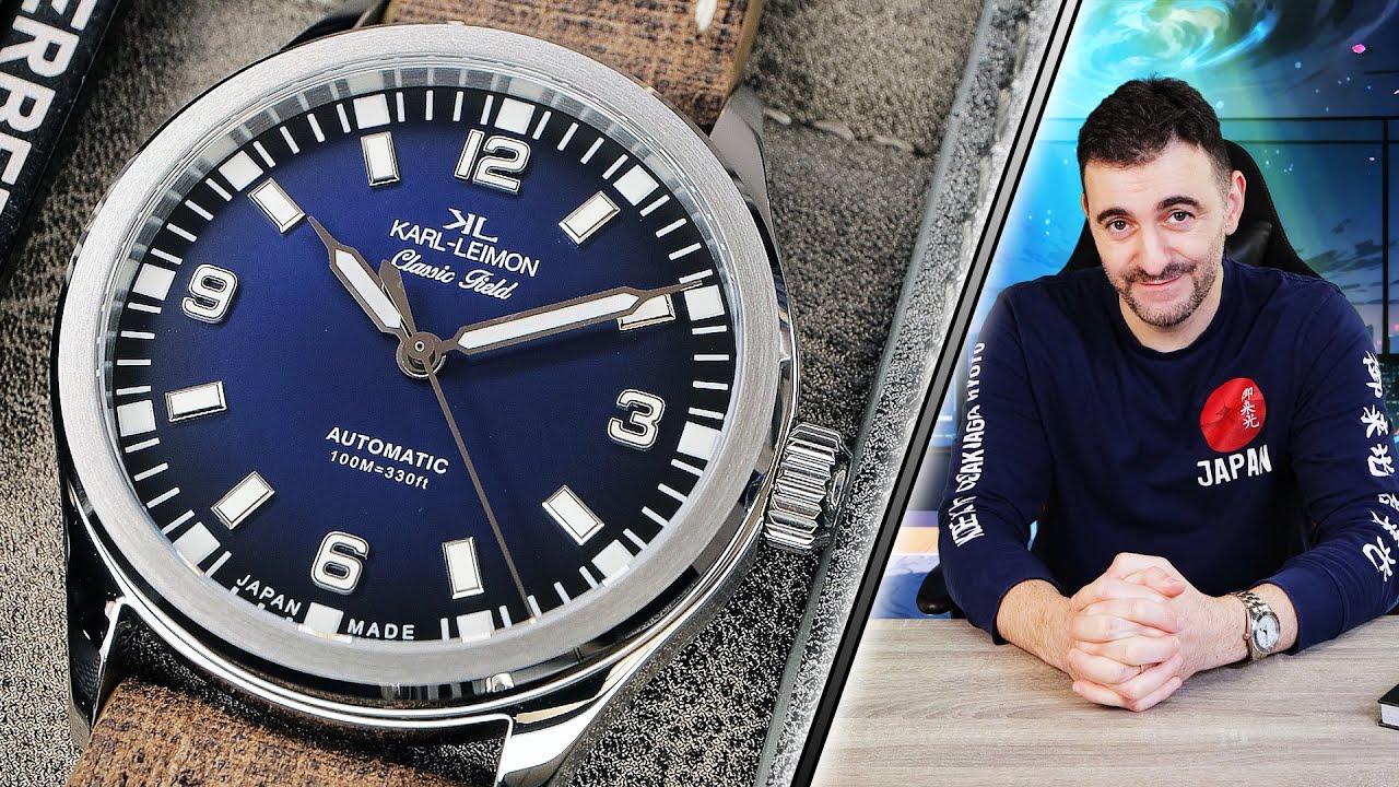 Are Japanese Micros BETTER? Karl Leimon Classic Field Watch - YouTube