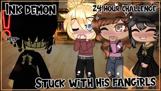 Ink Demon/Bendy Stuck In A Room With His Fangirls For 24 Hours || [OLD & CRINGE] || Ft.Sammy & Alice