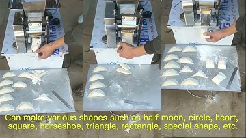 Mini Automatic Momo Somosa Ravioli Machine Big Empanada Spring Roll Dumpling Samosa Making Machine