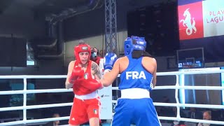 Finals (W57kg) TESSARI Biancamaria (ITA) vs  GROSY Sthelyne (FRA) | EUBC U22 POREČ 2022