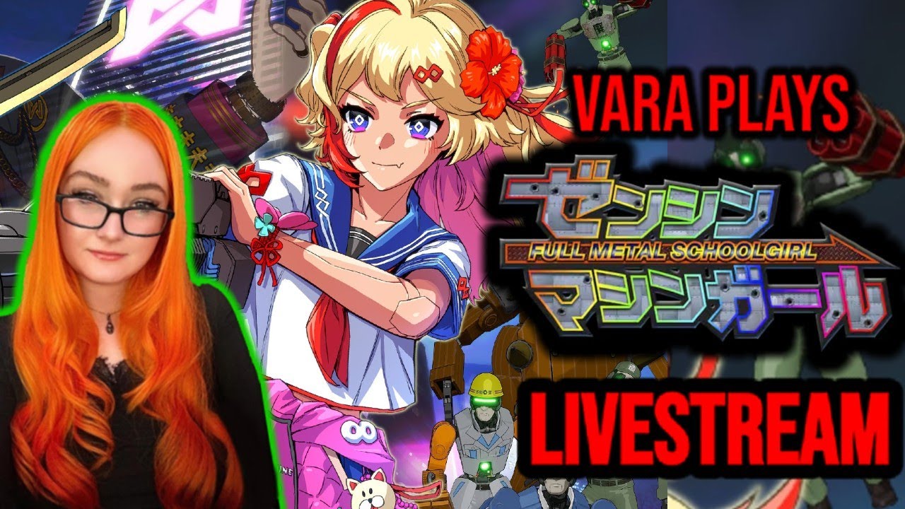 🔴 Anime Girls With Guns! Playing FULL METAL SCHOOLGIRL (PS5) LIVESTREAM