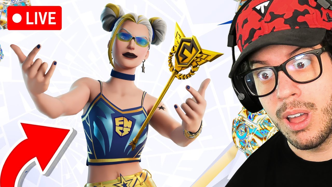 🔴 LIVE! – The AXE OF CHAMPIONS is FINALLY HERE in FORTNITE!