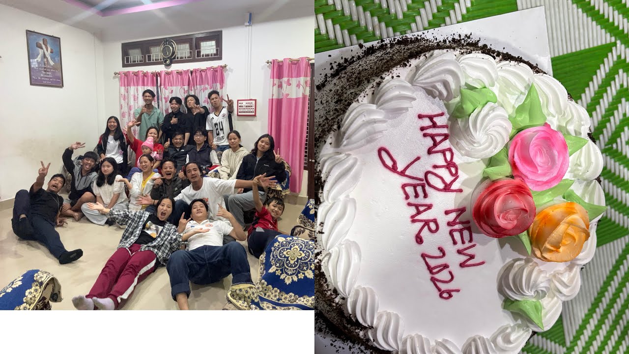 WAITING NIGHT WITH FAMILY HAPPY NEW YEAR 🥳 welcome 2026 bye bye 2025