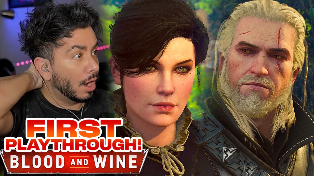 FIRST TIME playing Blood and Wine - Witcher 3 Playthrough (Episode 24)