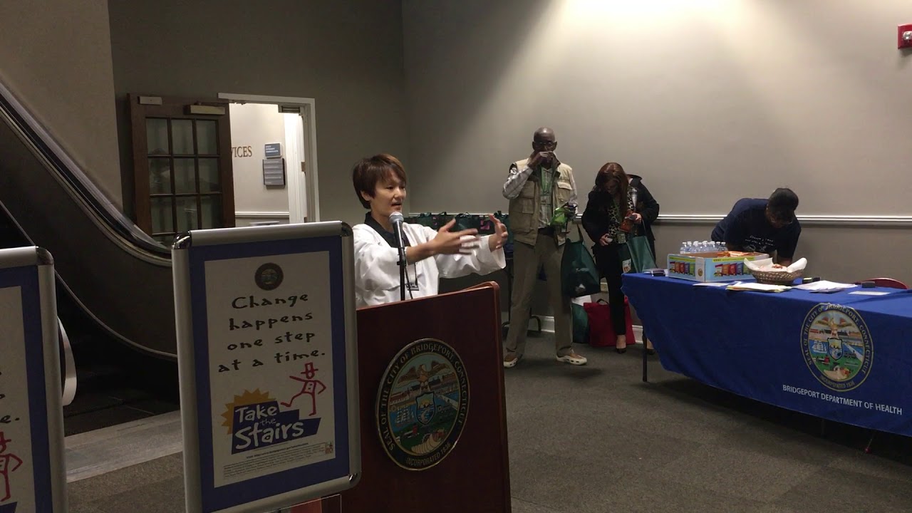 Bridgeport Take the Stairs Initiative Kick-Off