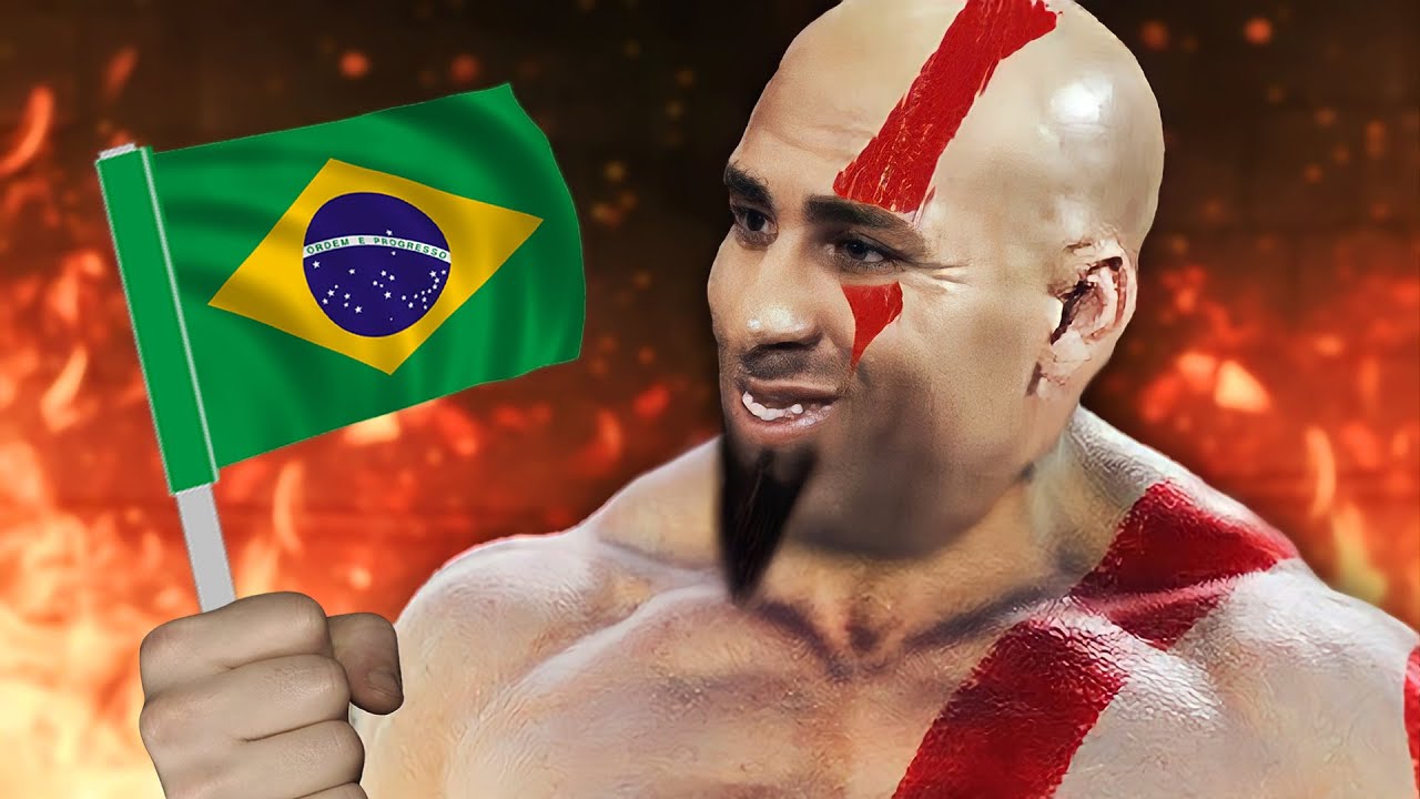 A INCRÍVEL versão BRASILEIRA de God of War de PS2