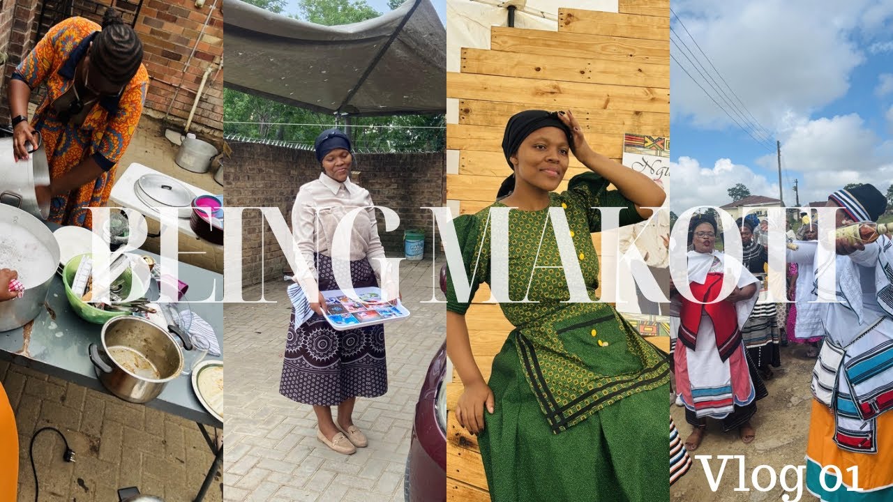 Spend a few days with me being a new Makoti| Makoti Duties| Imigidi| Unboxing my wedding gifts