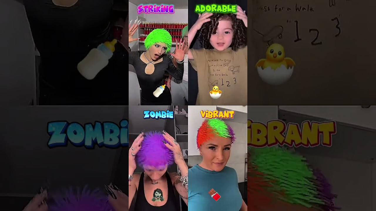 Bob Hairstyle Funny Trend 🧐😅 Choose your fav 