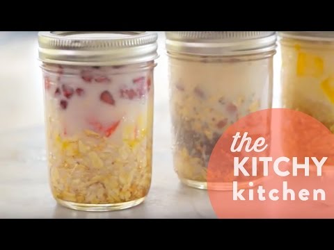 Overnight Oats 3 Ways // Living Deliciously with Almond Breeze