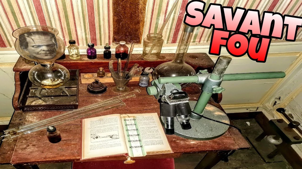 LE MANOIR D'UN CHIMISTE !! Urbex